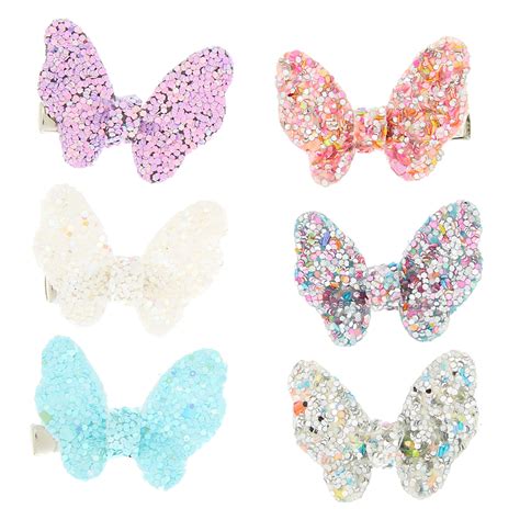 claire's hair clips|butterfly hair clips near me.